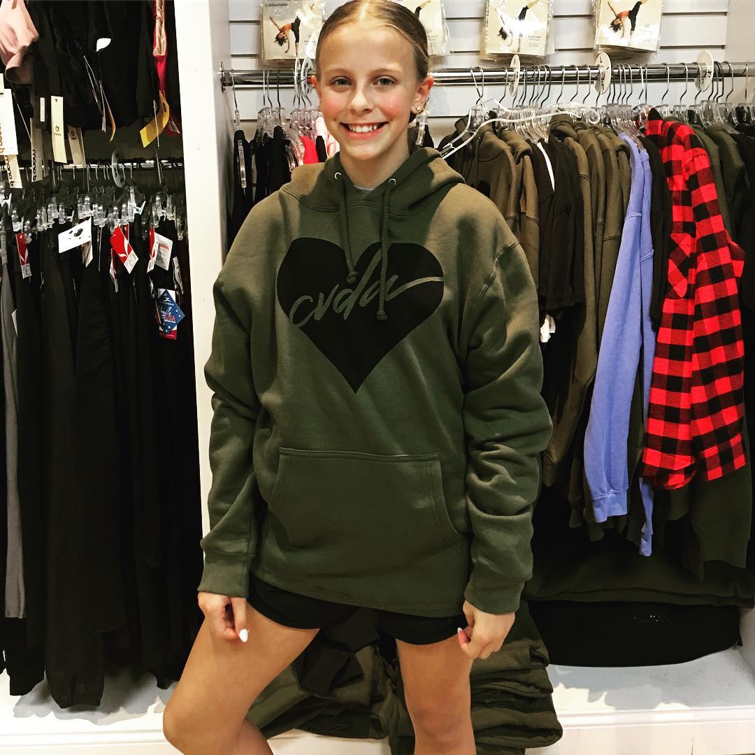 New army green hoodies are in: – Chehalem Valley Dance Academy1080 x 1080